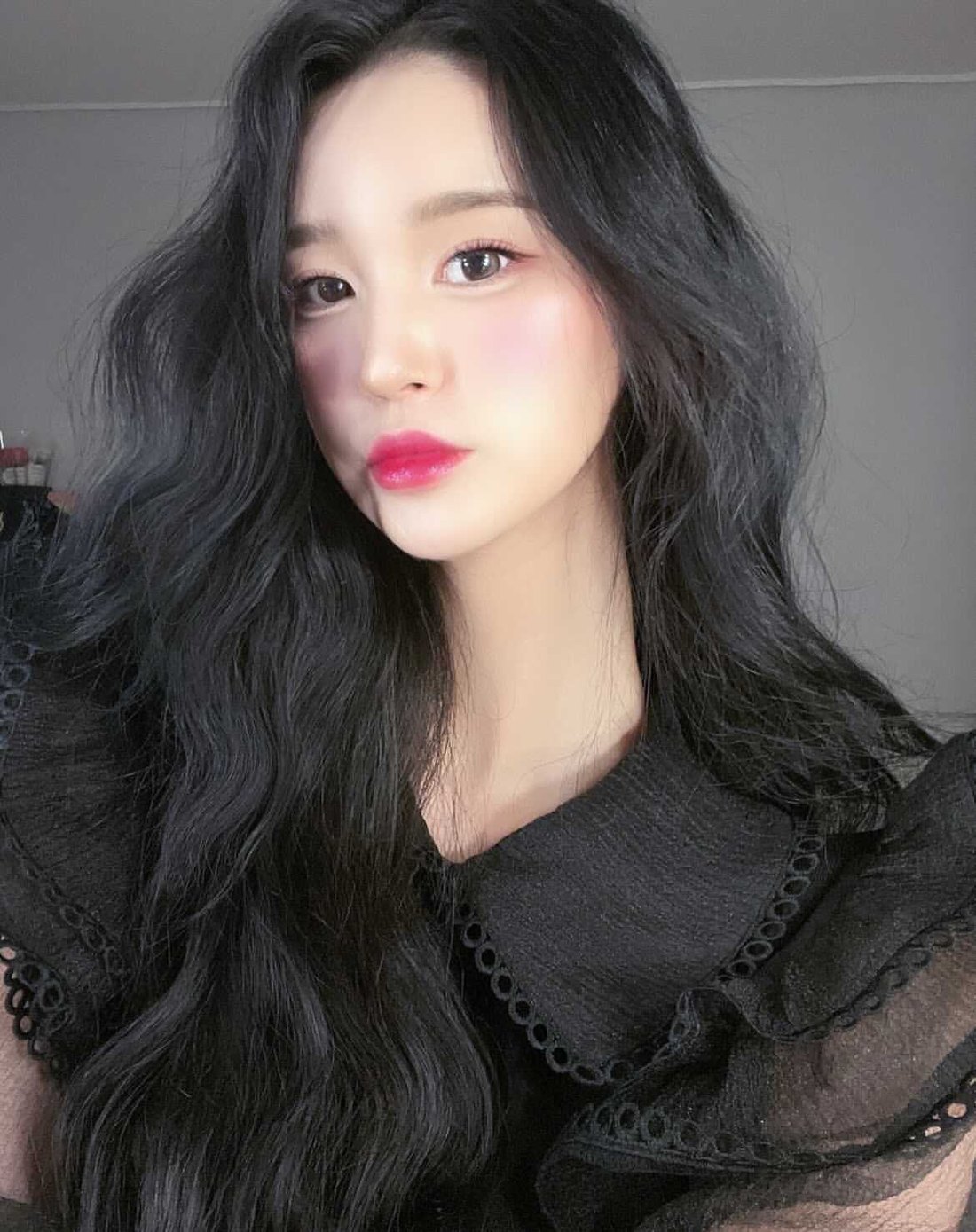 Long voluminous S-curl waves — Digital & Setting Perm at Beijin hair, Jeonpo-Seomyeon, Busan
